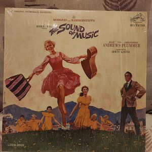 The Sound of Music vinyl Record 1965 With Booklet And Plastic Cover